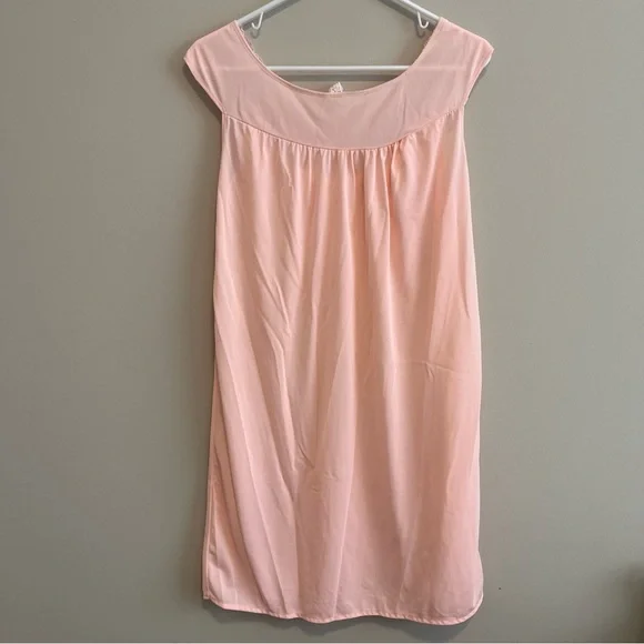 Vintage 70s Pink lace nightgown - Picture 5 of 5